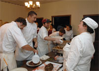 Culinary students from Kendall College
