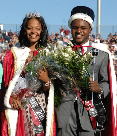 2011 Homecoming Queen and King