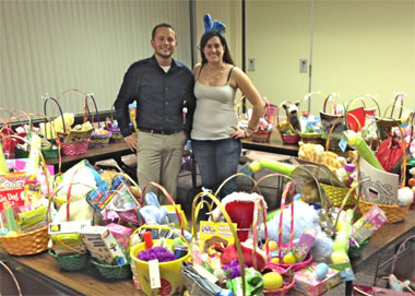 Easter basket donations