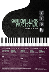 Southern Illinois Piano Festival flyer