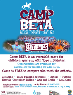 camp beta flier