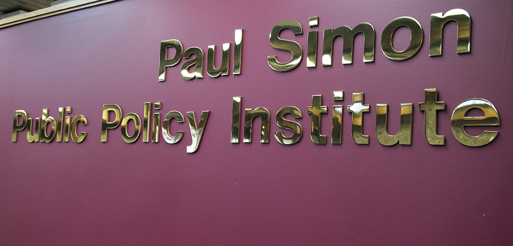 Simon Institute interior sign