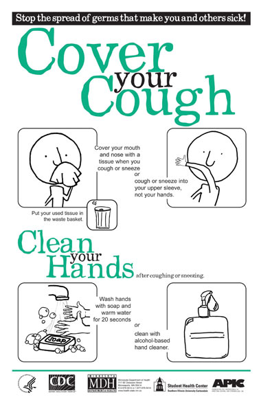 Cover cough poster