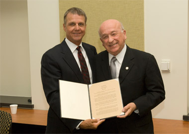 Goldman recognized by SIU Board of Trustees
