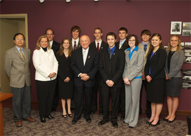 A group of top students from SIUC