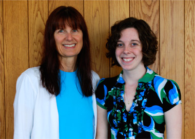 Jodi Huggenvik and Kelsey Jarrett