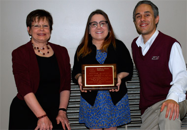 Hannah McArthy, 2013 SIU Carbondale Student Employee of the Year