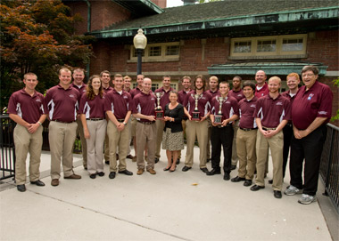 Flying Salukis with Chancellor Cheng