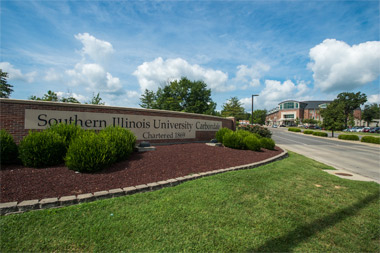 SIU campus entrance