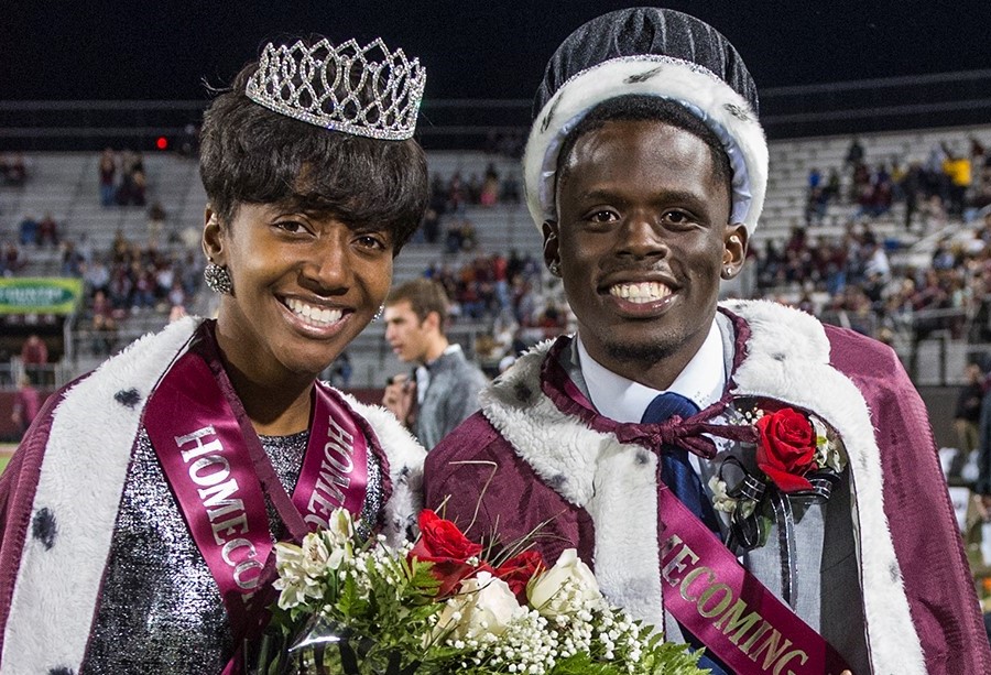 Homecoming Queen, King Crowned at WT's Victorious Oct. 1 Game