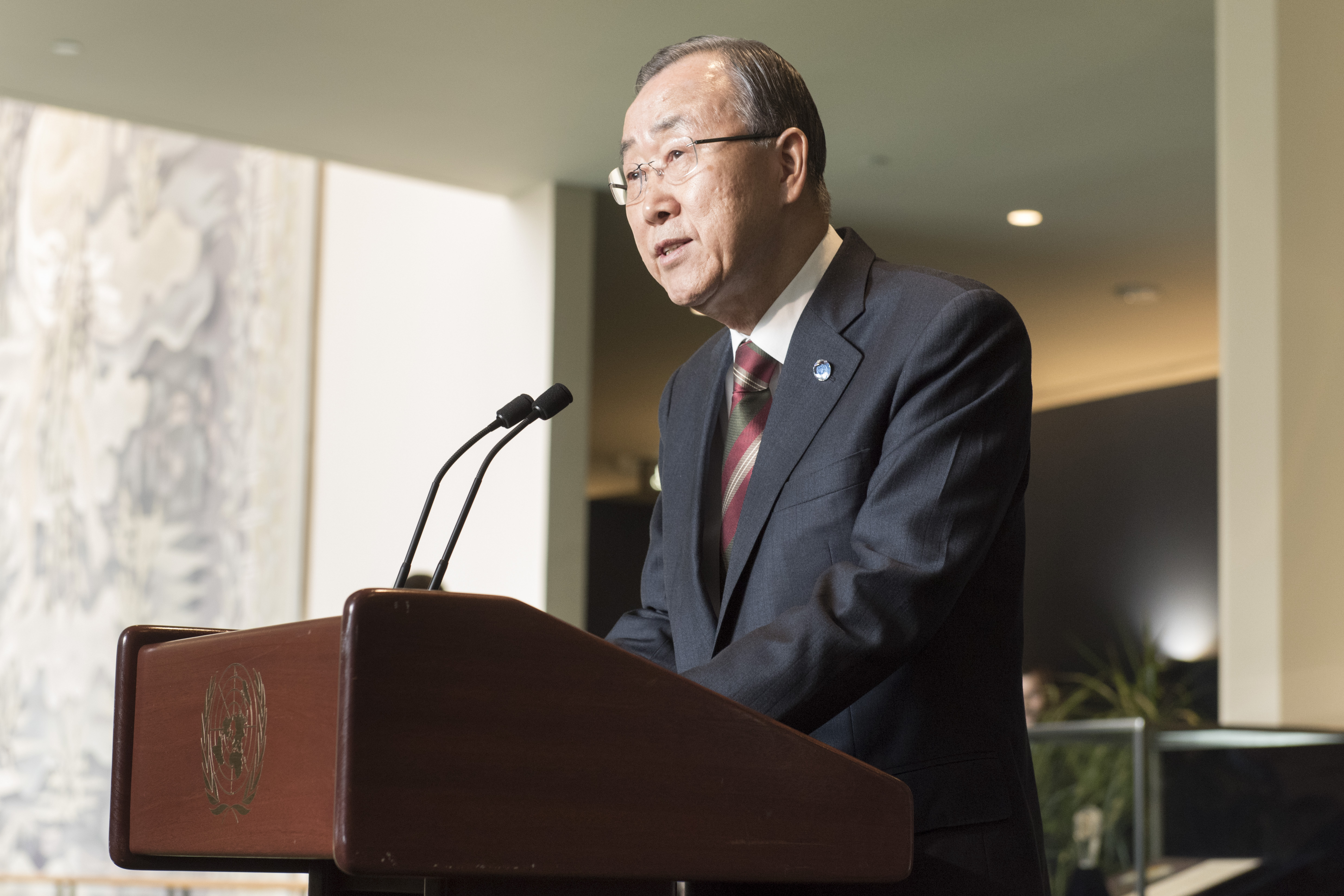 United Nations Secretary-General Ban Ki-moon 