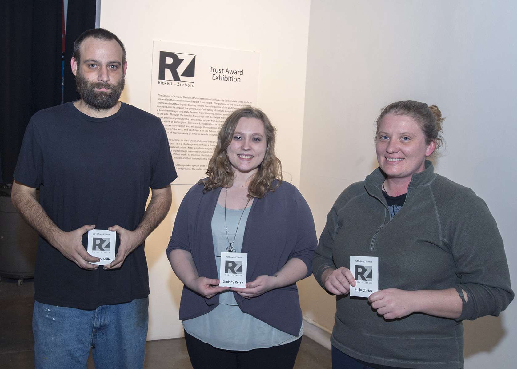 2018 Rickert-Ziebold Award winners