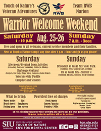 Warrior Weekend flier