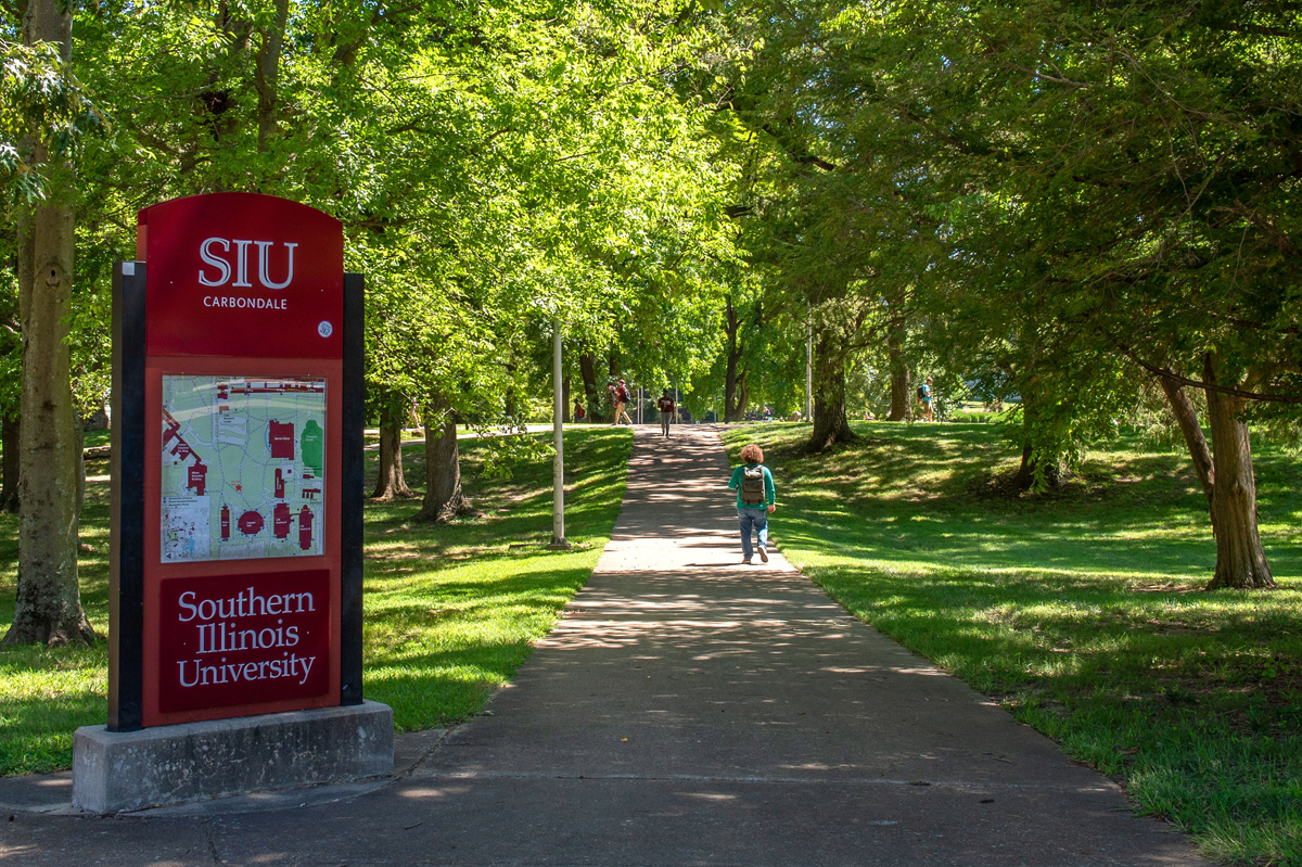 Campus in the fall