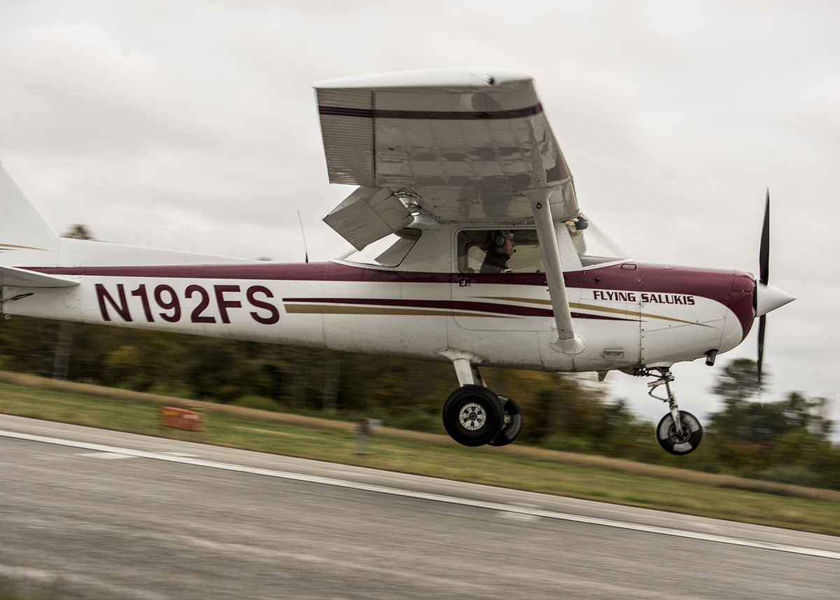 Flying Salukis