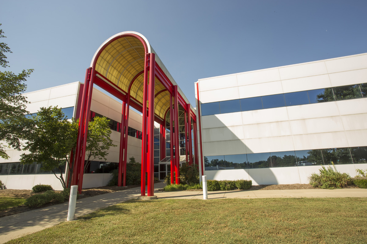 Outside entrance to the Small Business Development Center