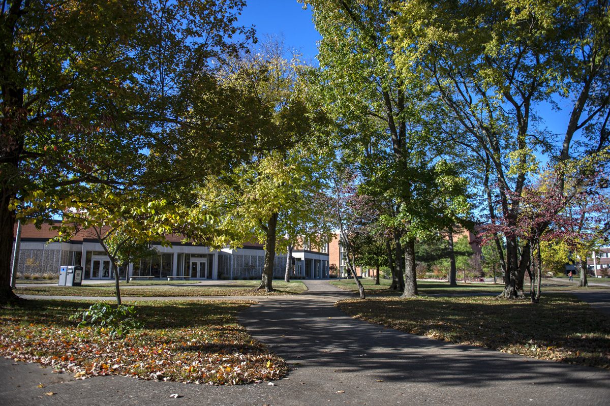 campus in the fall