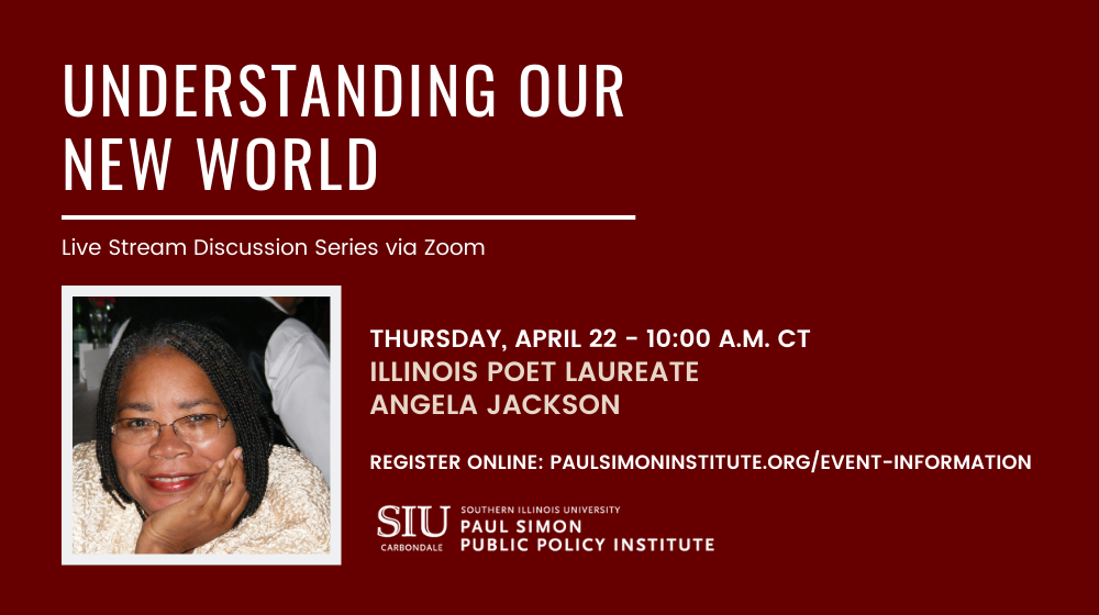 Paul Simon Institute to host virtual talk with Illinois’ poet laureate