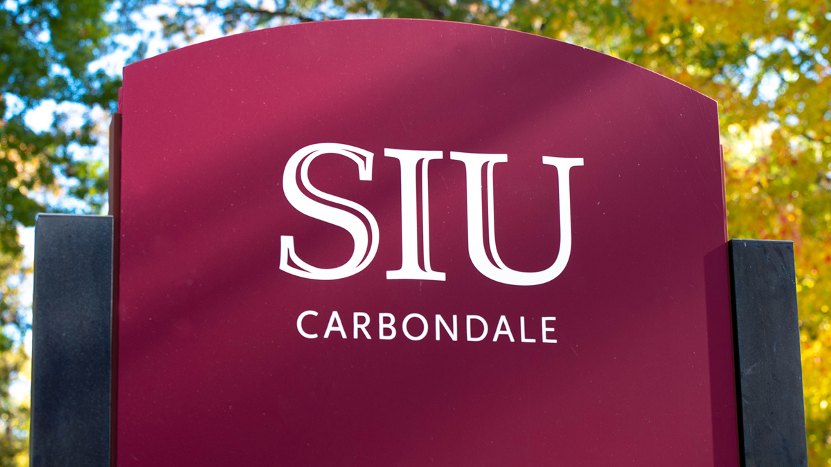 sign that reads siu carbondale