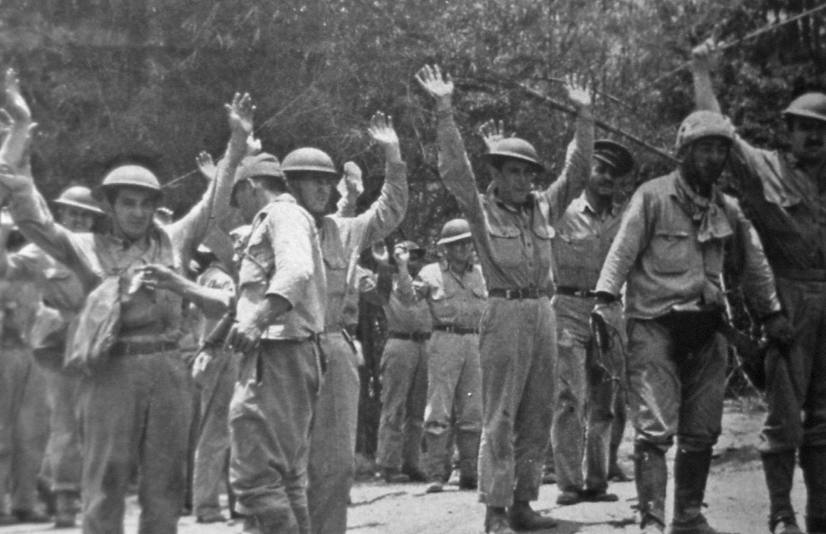 soldiers from World War II Bataan Death March
