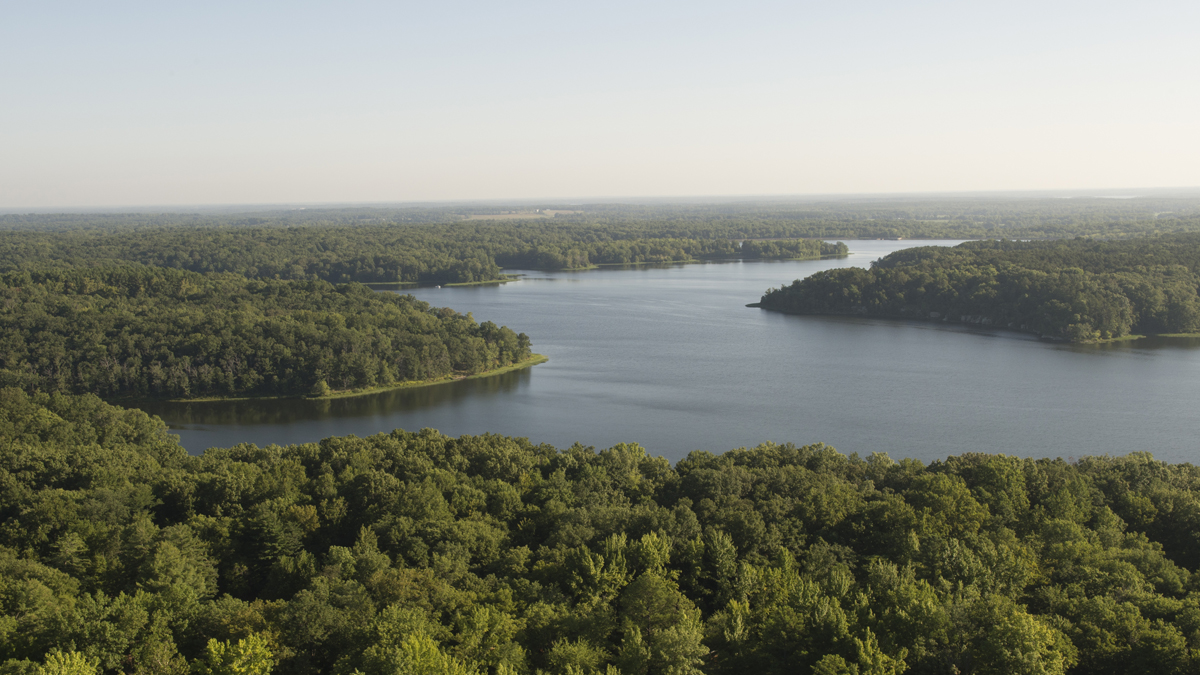 Touch of Nature aerial picture