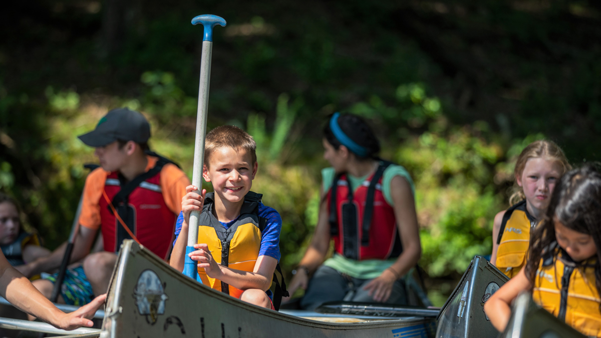 Touch of Nature Edventure camp campers