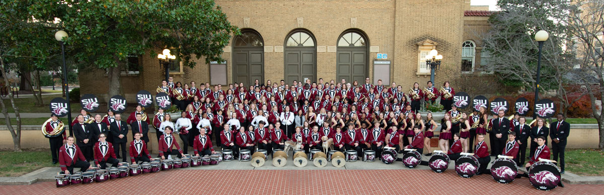 Marching Salukis