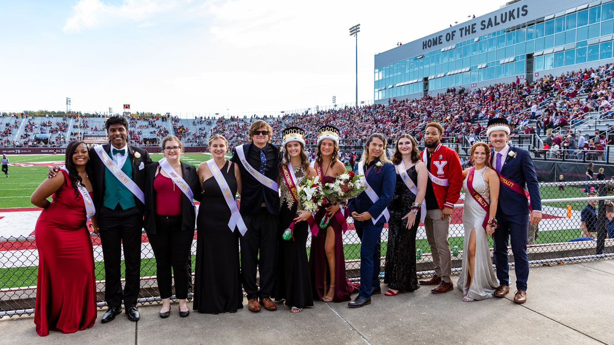 SIU Carbondale's 2022 Homecoming court