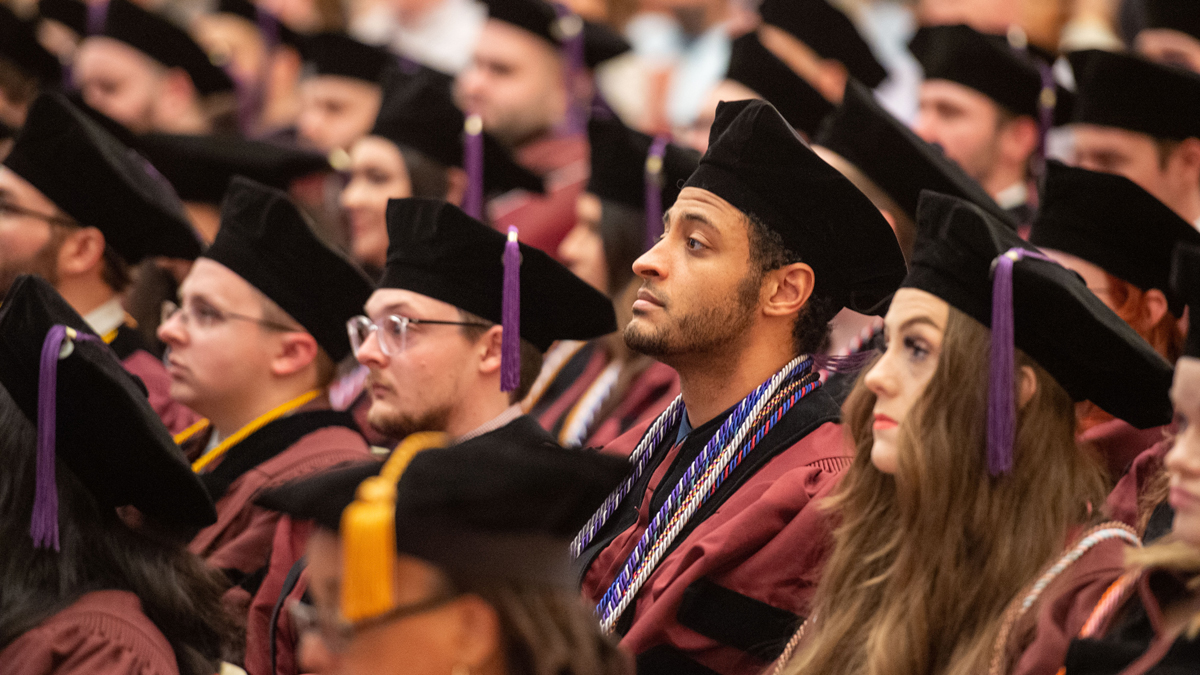 Law School commencement photo from SIU