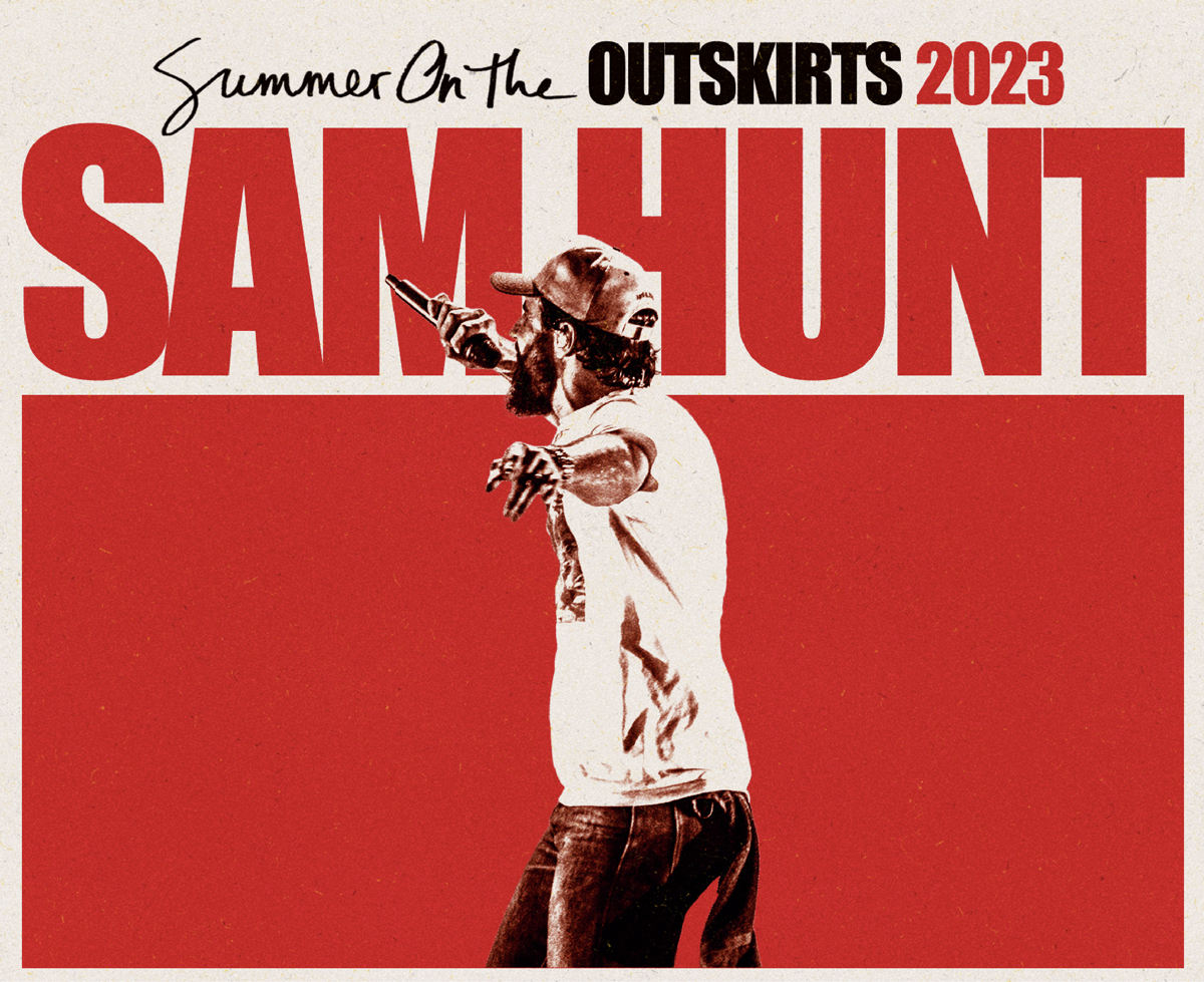 Sam Hunt concert promo