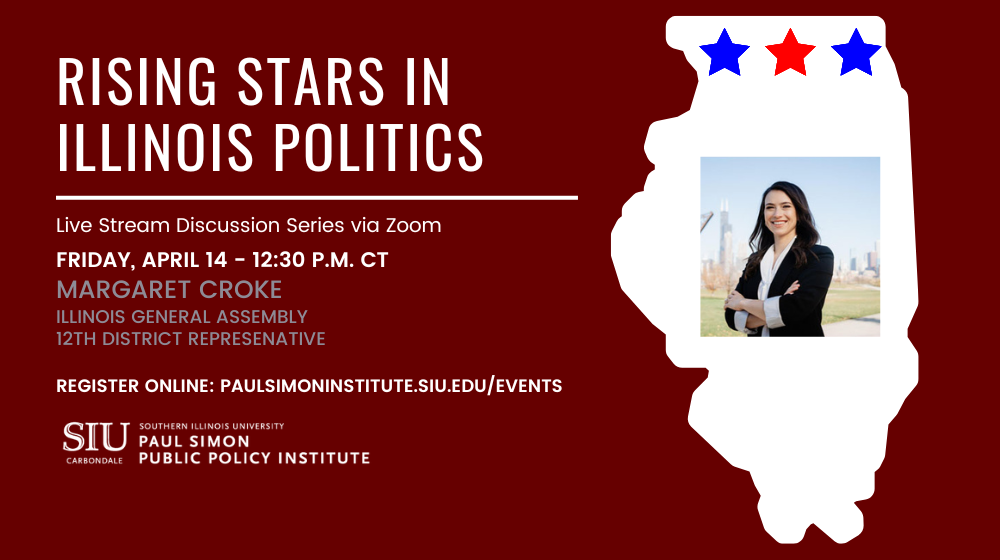 SIU's Paul Simon Institute to host 'rising star' Illinois state Rep.  Margaret Croke