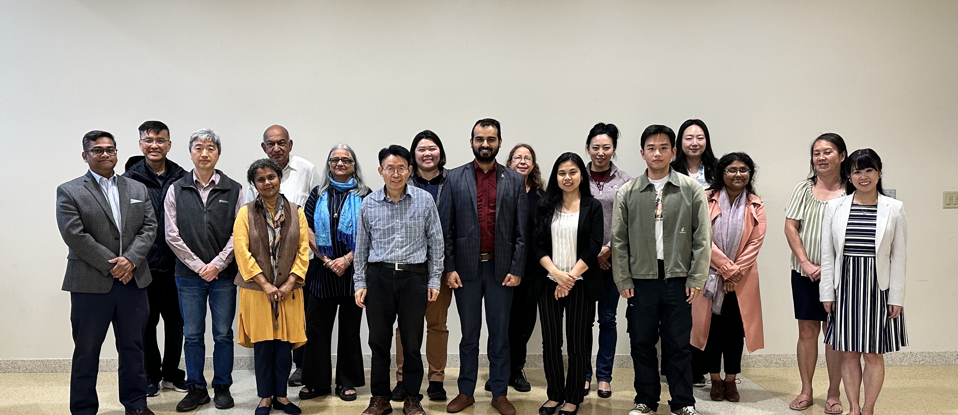 Members of the newly formed Asian Pacific Islander Faculty and Staff Council (APIFSC) constituency group