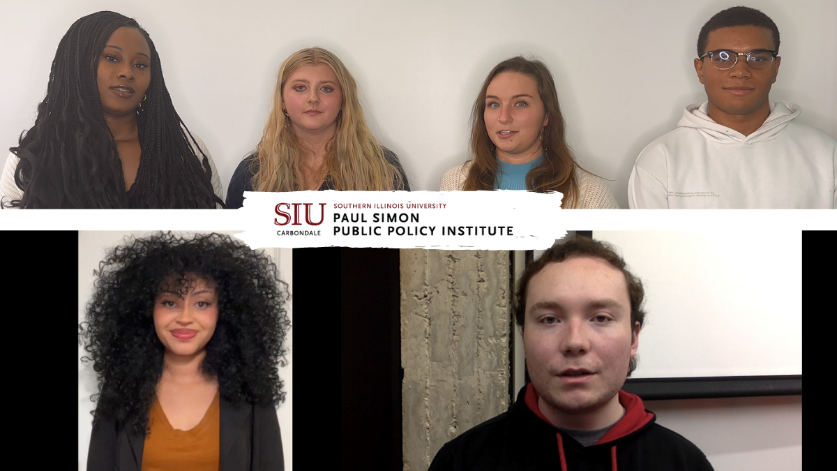 Paul Simon Democracy Prize recipients: Six students representing three Illinois universities are the inaugural recipients of the Paul Simon Democracy Prize. 