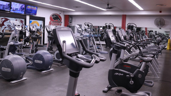 cardio studio filled with exercise bikes