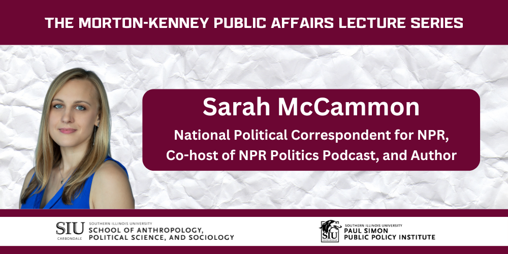 Morton-Kenney Lecture Series - Sarah McCammon