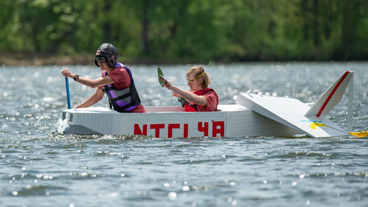Don't miss the excitement at SIU's 49th Great Cardboard Boat Regatta on  April 20