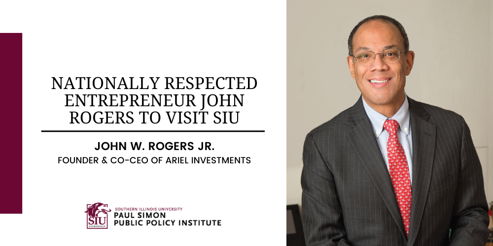 The Paul Simon Institute at SIU welcomes prominent business executive from Chicago