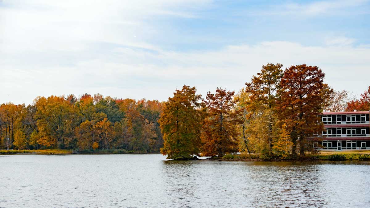 Campus Lake at SIU Carbondale