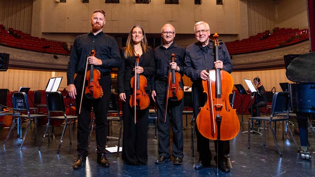 Faculty string quartet