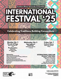 International Festival 2025 flier