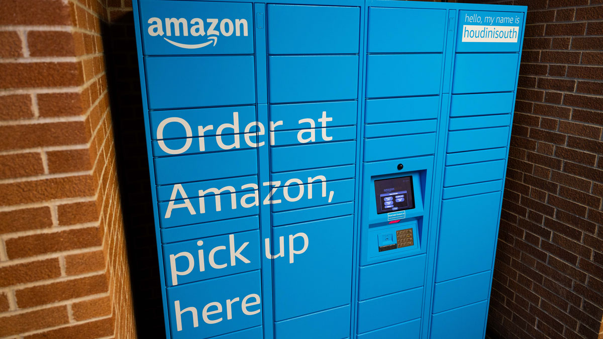 Amazon lockers