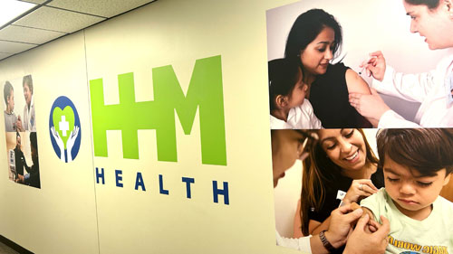 HHM Health sign