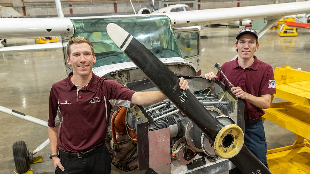 Ian and Ben Campbell