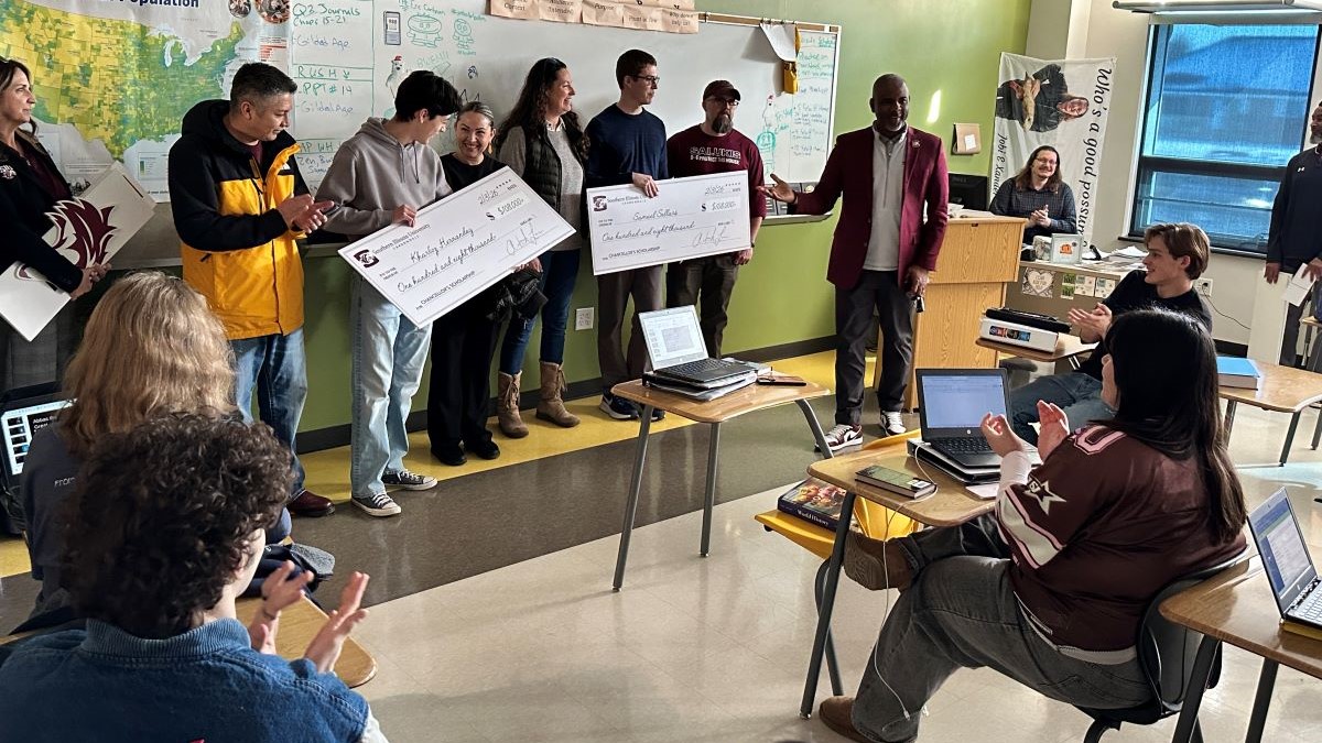 Chancellor's Scholars recipients from Marion High School.