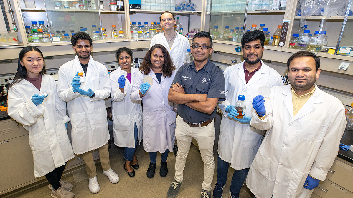 Lahiru Jayakody and his team.