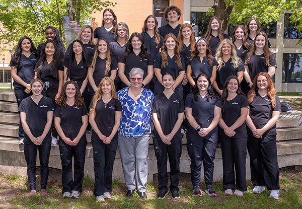 Dental Hygiene graduates group photo