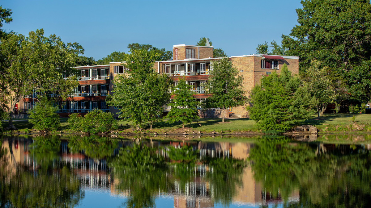 A dormitory on the campus of SIU Carbondale.
