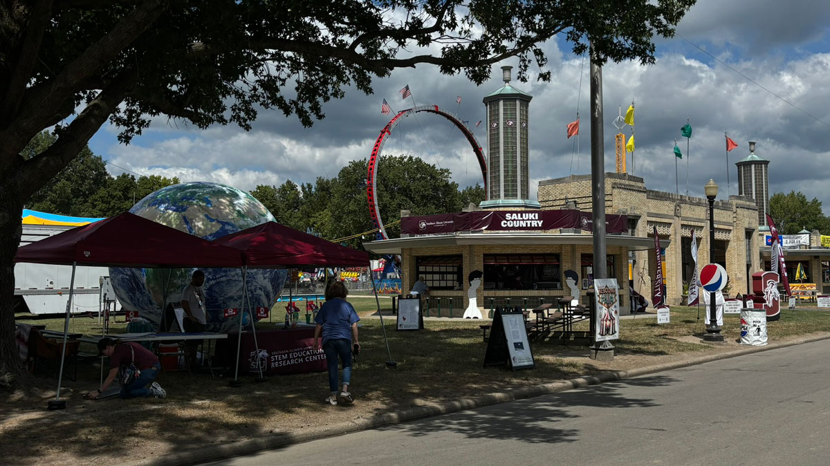 Saluki Central at the Du Quoin State Fair Grounds