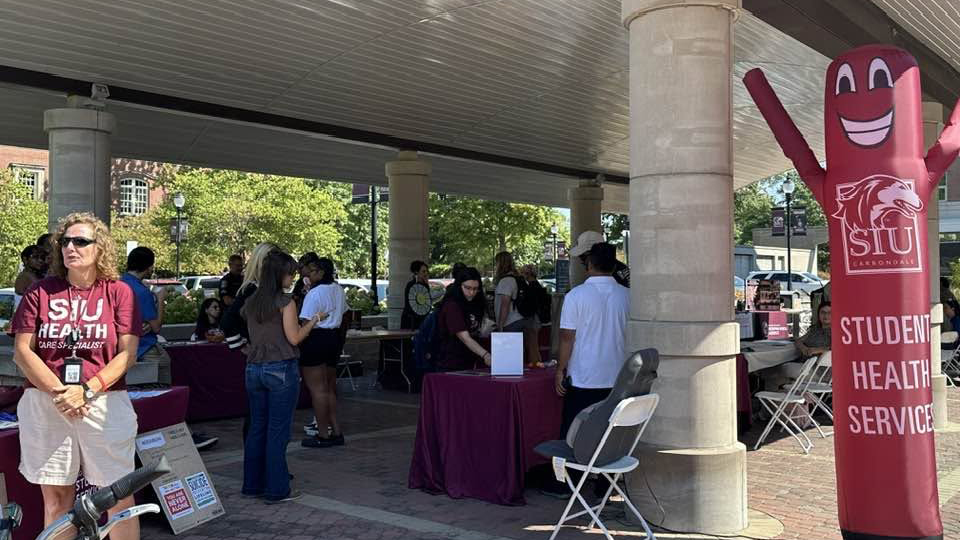 Students participate in a THRIVE event.