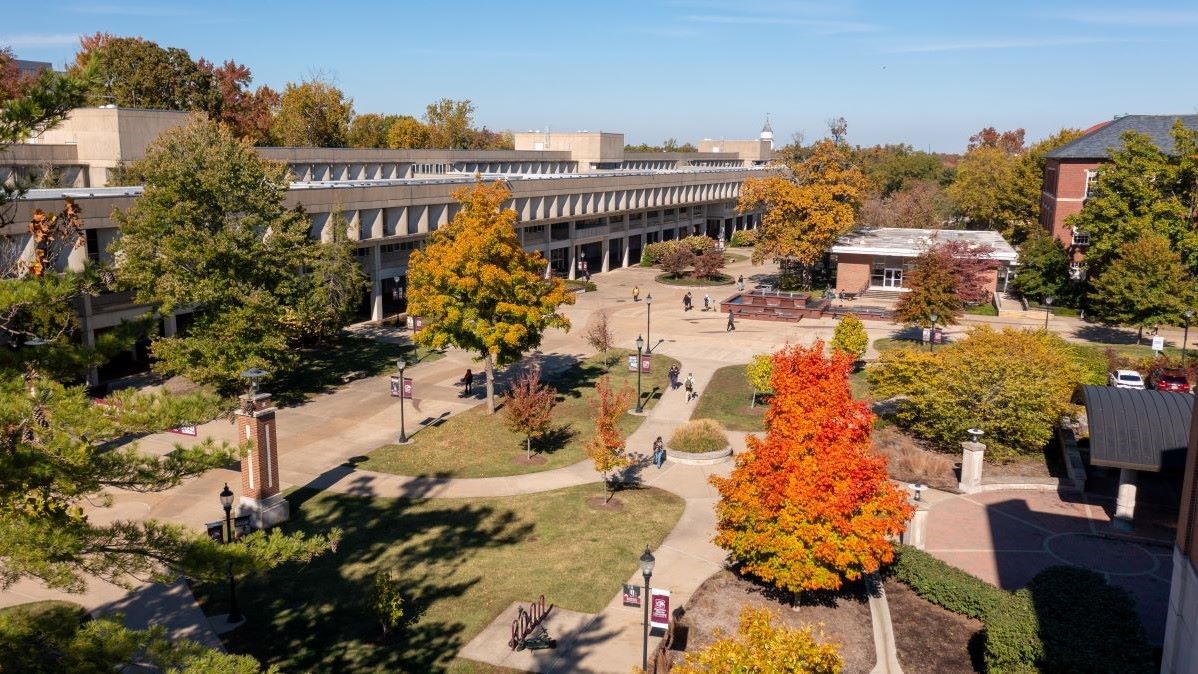 Aerial View of SIU Carbondale Campus